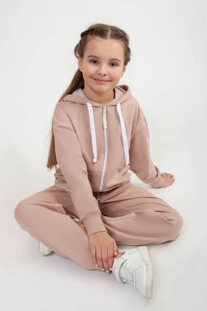 Спортивный костюм для девочки АвексТекс (2644-95беж) Рост 152 см ...