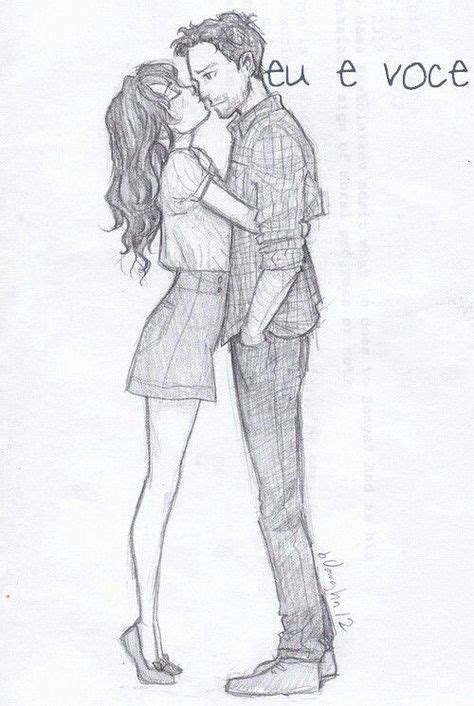 Desenho De Namorados Juntos