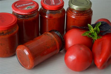Густой томатный соус к спагетти на зиму: очень вкусный, ароматный и ...