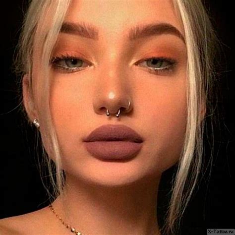 Пирсинг септум: прокол перегородки носа - отзывы, фото, уход - Tattoo