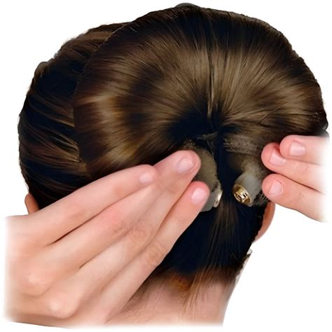 how to use hair bun sponge