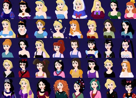 Top 40 Disney Girls by Meganthecutegirl1997 on DeviantArt