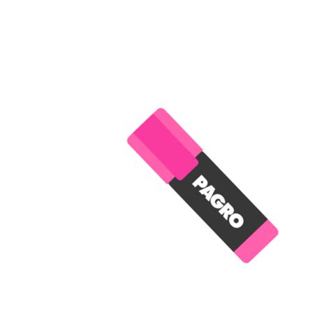 pink highlighter sticker  pagro diskont  ios android giphy
