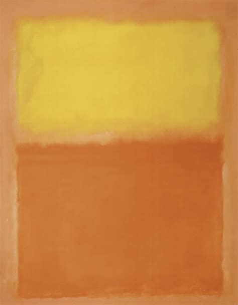 Orange and Yellow by Mark Rothko