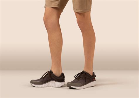 Aetrex Chase Grey Sneakers - Men's Arch Support Shoes