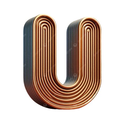 Lettre U Cool The Letter U Made Of 3d Stone Adorned With Lush,