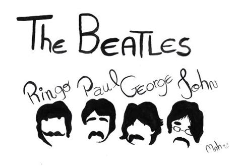 how to draw beatles