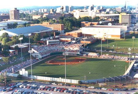 .Nelson Stadium where the UT Vols play baseball. It’s rundown compared ...