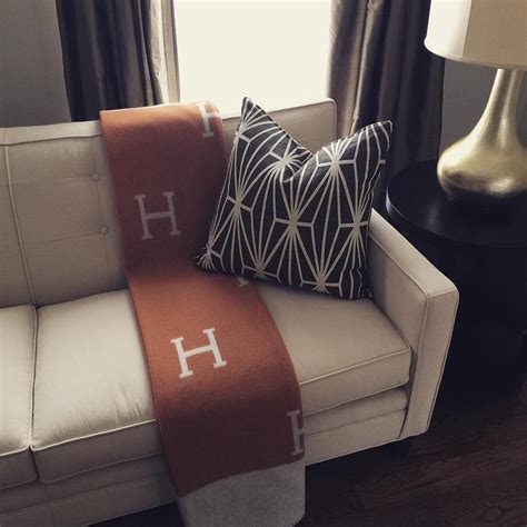 Hermes Blanket In Room at Sandra Miles blog