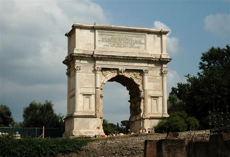Arch of Titus. Rome, Roman Forum, Arch of Titus.