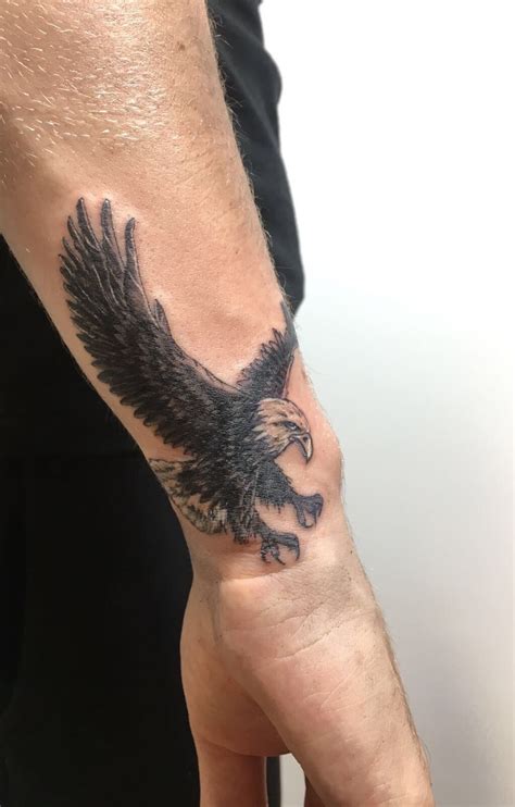 small bald eagle tattoo symbolism placement  design ideas