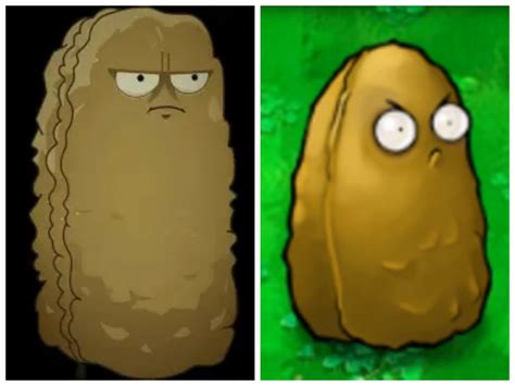 Than PVZ1's,Why PVZ2 Tall-nut become so ugly and old?What did it ...