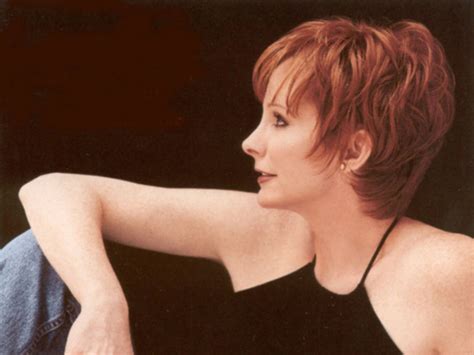 Download Reba Mcentire Queen Of Country Music Short Hair Wallpaper ...