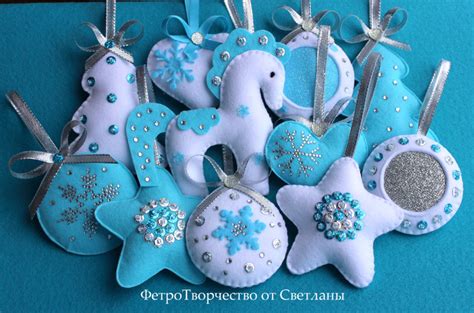 Большой набор елочных игрушек из фетра. — 53 ответов | форум Babyblog