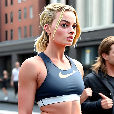 margot robbie wearing nike - Arthub.ai