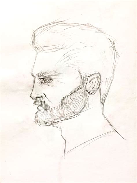 #Мужчина, #карандаш , #скетч #рисунок #sketch #man #простойкарандаш # ...