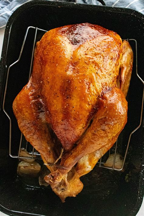 Apple Cider-Brined Turkey with Savory Herb Gravy - Reluctant Entertainer