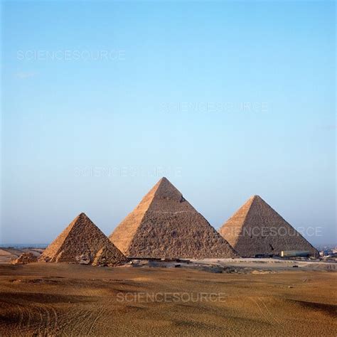 Old Kingdom Pyramids of Egypt | Stock Image - Science Source Images