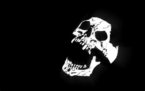 Black Skull Wallpaper - WallpaperSafari