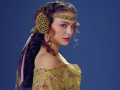 Natalie Portman's character Princess Leia Star Wars movie wallpapers