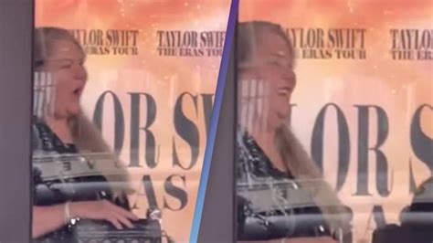 Taylor Swift's mom's reaction at Eras Tour film premiere goes viral