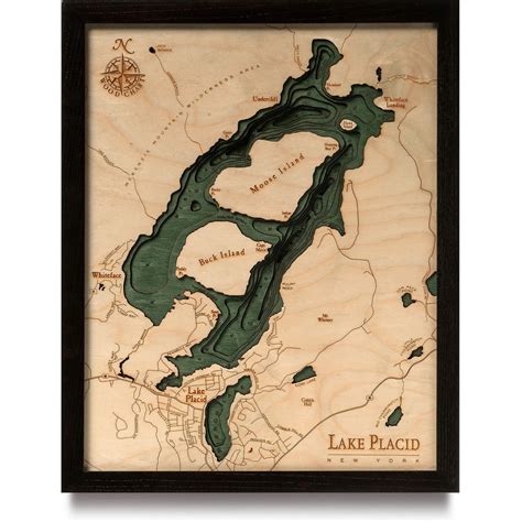 map of lake placid ny 5