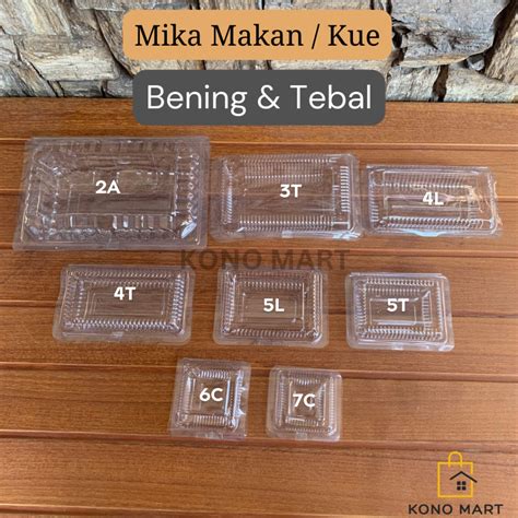 jual mika plastik kue mika makanan         mika