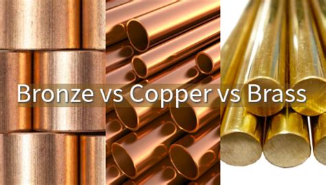 bronze  copper  brass differences  applications