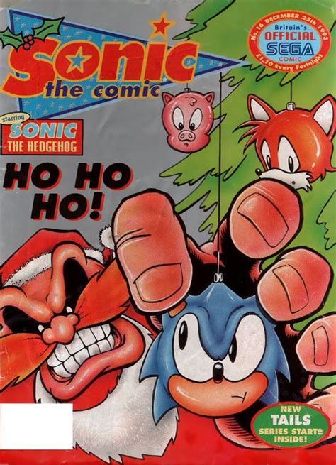 VGJUNK: SONIC THE COMIC COVERS