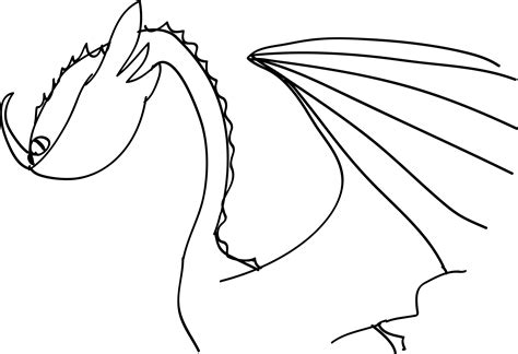 Speed Stinger Dragon Coloring Pages