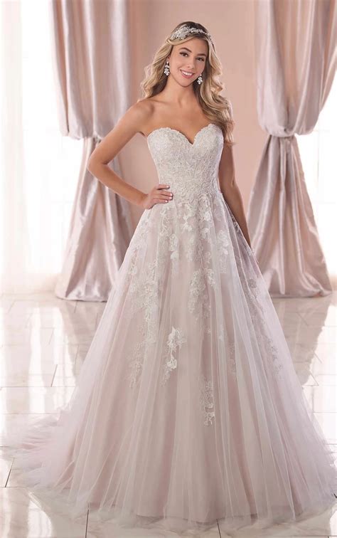 A-Line Wedding Dress with Sparkle Tulle | Stella York Wedding Dresses