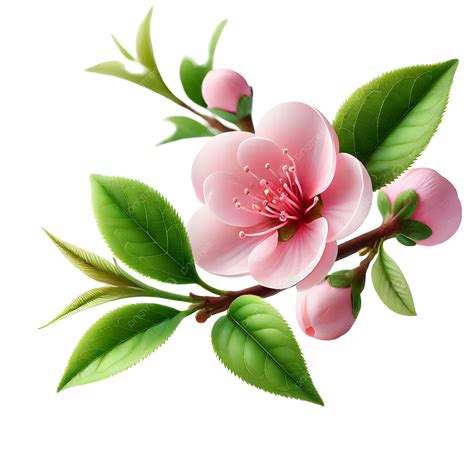 Diseño De Flores Elegante Con Lirio Rosa Vibrante Y Reflejos Sutiles En