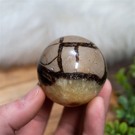 Small Septarian Sphere - The Crystal Council