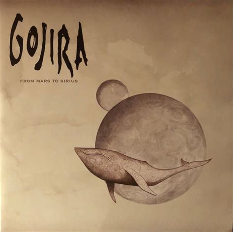 Gojira – From Mars To Sirius (2016, Clear w/ Orange And White Splatter ...