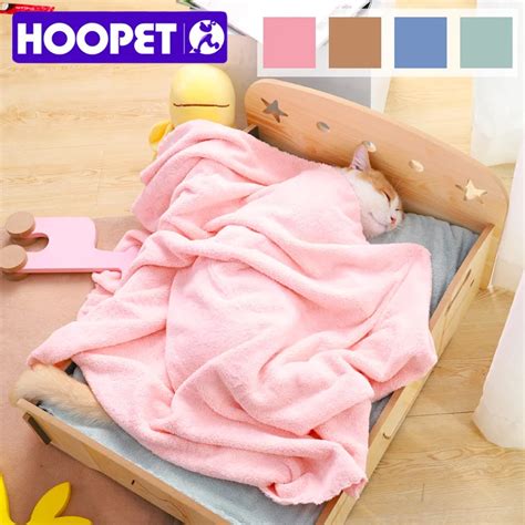 Мягкое одеяло для домашних животных HOOPET, зимний коврик для кровати ...