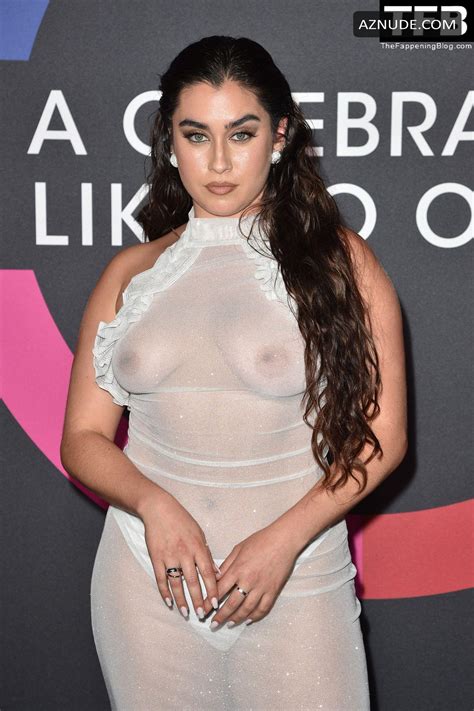 Lauren Jauregui Sexy Seen Flashing Her Nude Tits At The Bloomingdale X