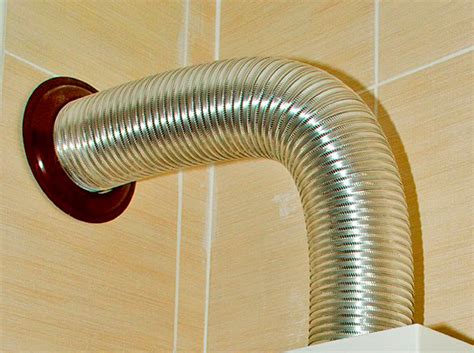 Труба для газовой колонки из нержавейки гофрированная