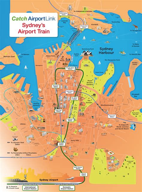 map of cbd sydney 1