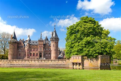 de haar castle stock photo  swisshippo