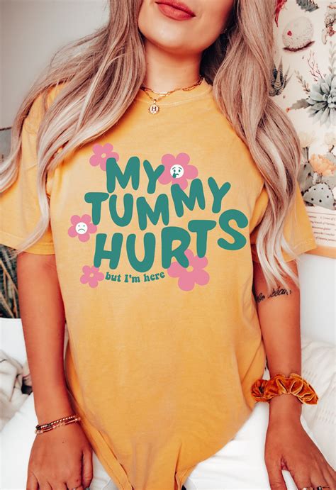 IBS Shirt Awareness, My Tummy Hurts Shirt Comfort Colors® IBS, Tummy