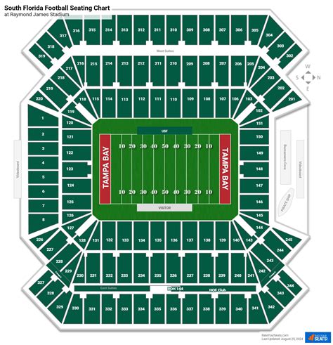 Raymond James Stadium Seating Charts - RateYourSeats.com