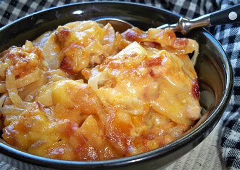 SLOW COOKER HAM AND POTATO CASSEROLE - Just Cook Well