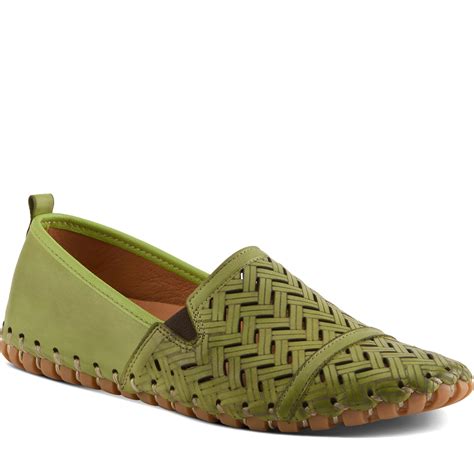 Women's Spring Step Footwear style name Kapri in color Green. Sku