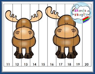 Number Sequence Puzzles Freebie - Classroom Freebies