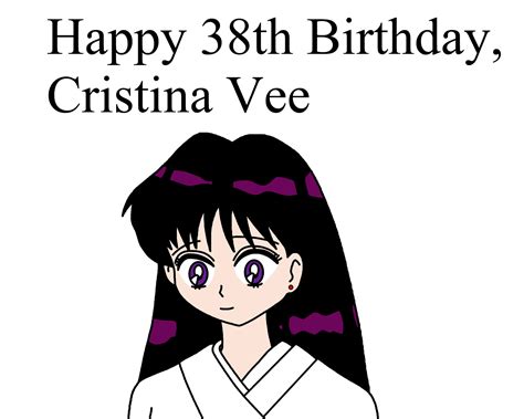 Happy 38th Birthday, Cristina Vee by Ultra-Shounen-Kai-Z on DeviantArt