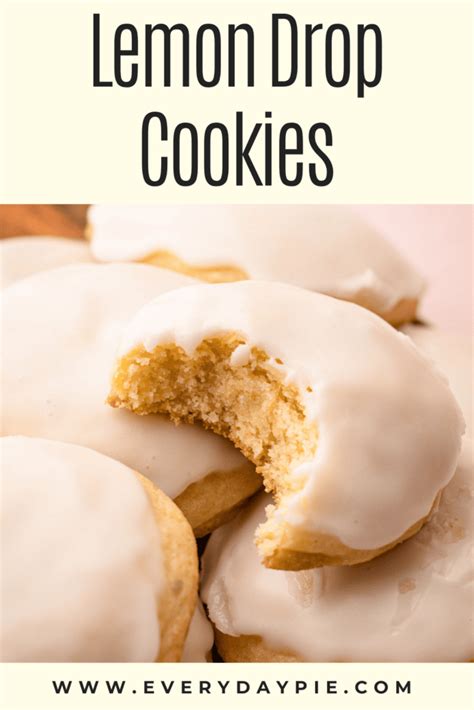 lemon drop cookies everyday pie