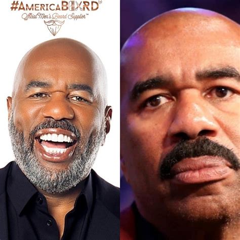 Steve Harvey's Hilarious Beard Transformation