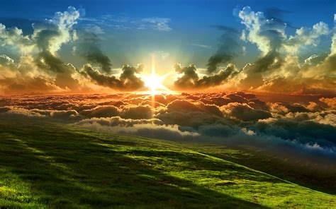 Sun Rays Through Clouds Wallpapers - Wallpaper Cave