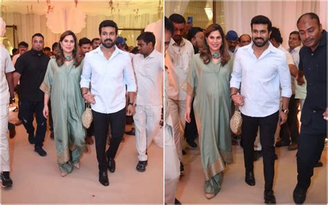 Parents-To-Be Ram Charan And Upasana Make A Stylish Appearance At Varun ...