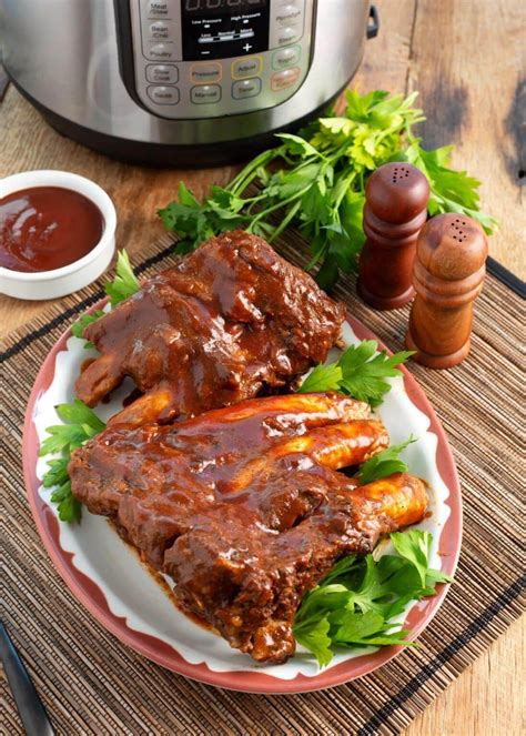 Instant Pot Beef Back Ribs - Retro Recipe Box